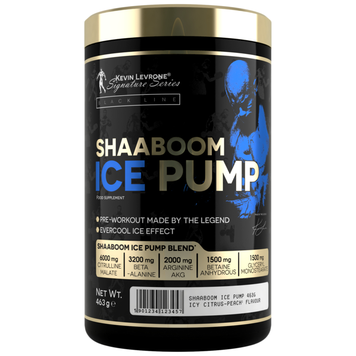 Levrone Black Kevin Levrone SHAABOOM ICE PUMP 463 g 5903719234498 | 5410-OKCFB | 5410-OKCFB