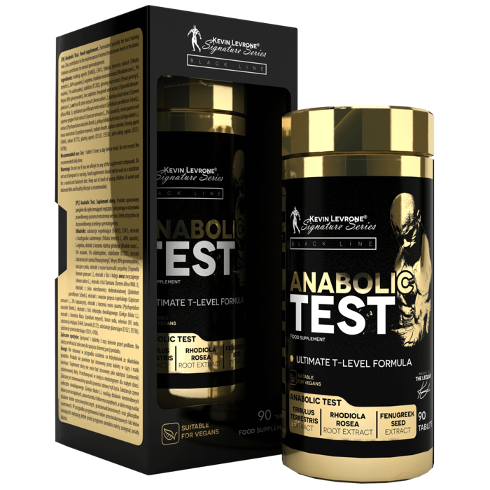 Levrone Black Kevin Levrone ANABOLIC TEST 90 tablets 5903719238564 | 7362-SXFBP | 7362-SXFBP