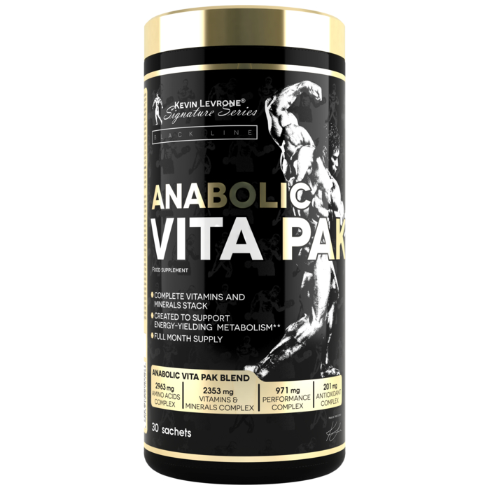 Levrone Black Kevin Levrone ANABOLIC VITA PAK 30 sachets 5903719210126 | 8920-QLCFZ | 8920-QLCFZ