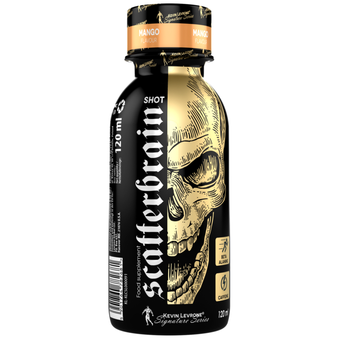 Levrone Black Kevin Levrone SCATTERBRAIN SHOT 120 ml (energy drink) 5903719229197 | 0972-DTMOJ | 0972-DTMOJ