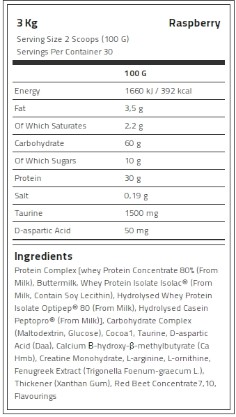Levrone Black Kevin Levrone Anabolic Mass, 3 Kg, Contributes to a Growth in Muscle Mass | 6281-MHSRO | 6281-MHSRO