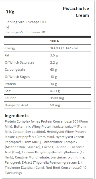Levrone Black Kevin Levrone Anabolic Mass, 3 Kg, Contributes to a Growth in Muscle Mass | 6281-MHSRO | 6281-MHSRO