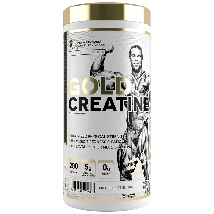 Levrone Gold Kevin Levrone GOLD CREATINE 1 kg - Boost Energy Levels, Enhance Strength, Suitable for Men & Women | 5091-VACBI | 5091-VACBI