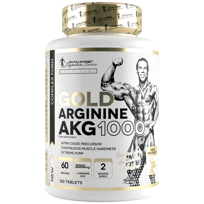 Levrone Gold Kevin Levrone GOLD ARGININE AKG 1000 120 tablets | 7629-TQOPV | 7629-TQOPV