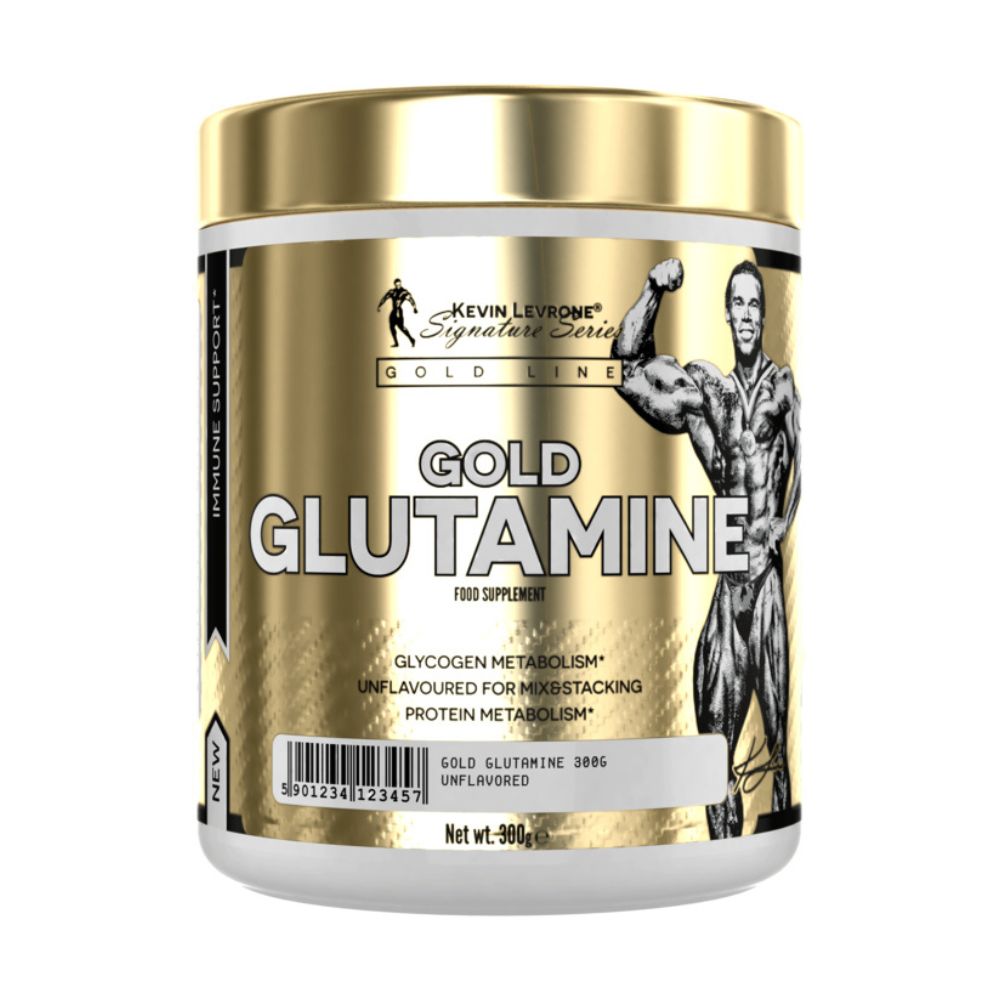 Levrone Gold Kevin Levrone Gold Glutamine, Unflavored, 300 Gm, Muscle Fuel Recovery | 5106-WPEIZ | 5106-WPEIZ