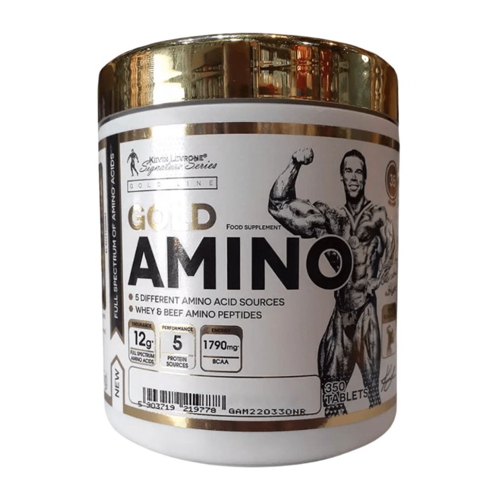 Levrone Gold Kevin Levrone Gold Amino, 350 Tablets, 5 Different Amino Acid Sources, Increased Stamina | 2376-XYCRN | 2376-XYCRN