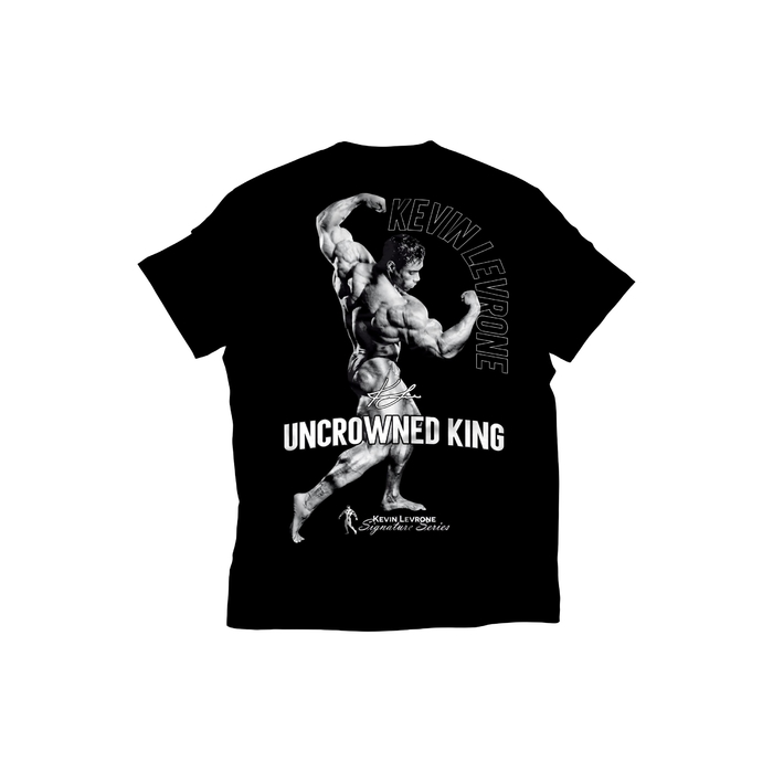 Levrone Merch Kevin Levrone T-Shirt UNCROWNED KING 240g Black 5903719263894 | 9452-PSXHV | 9452-PSXHV