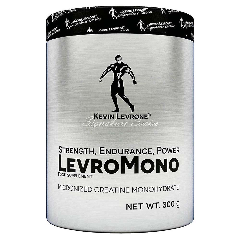 Levrone Silver Kevin Levrone Levro Mono, Unflavored, 300 Gm, 4.5g Creatine Monohydrate, 50 mg of Beta-Glucan | 8042-SEHTX | 8042-SEHTX