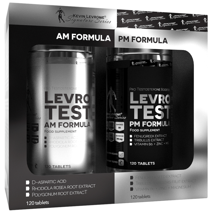 Levrone Silver Kevin Levrone Levro Test (AM PM formula) 240 (2x120) tabs 5903719237260 | 3219-UWJLS | 3219-UWJLS