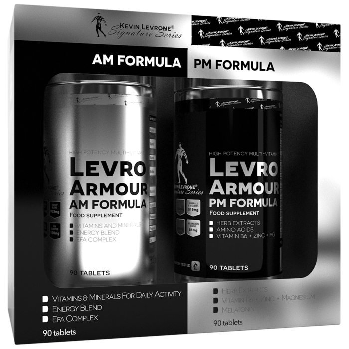 Levrone Silver Kevin Levrone LevroArmour (AM PM Formula) 180 tabs 5903719239264 | 8075-NEJBR | 8075-NEJBR