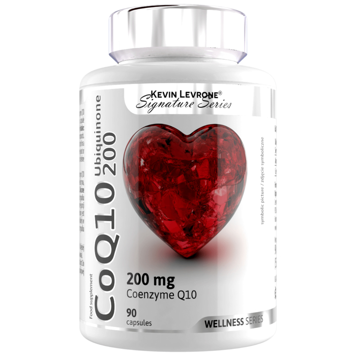 Levrone Wellness Kevin Levrone Wellness Series CoQ10 Ubiquinone 200 90 caps 5903719260886 | 1543-TAUSG | 1543-TAUSG